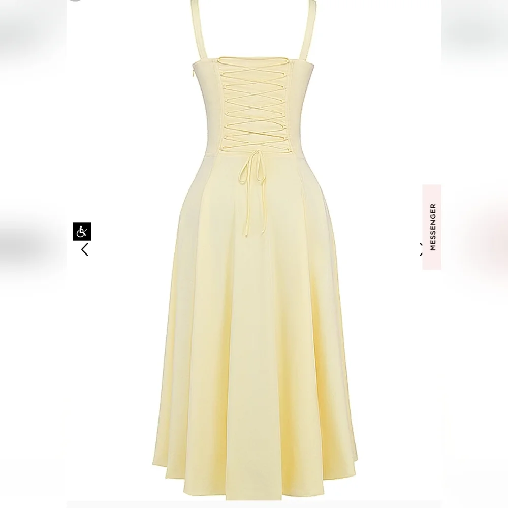 House of CB Carmen Buttercup Bustier Sundress - Picture 13 of 16